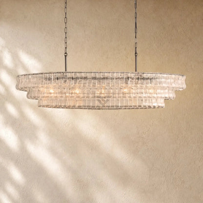 Ghiacci Oval Chandelier