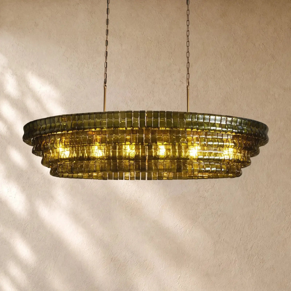 Ghiacci Oval Chandelier