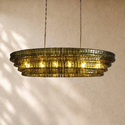 Ghiacci Oval Chandelier