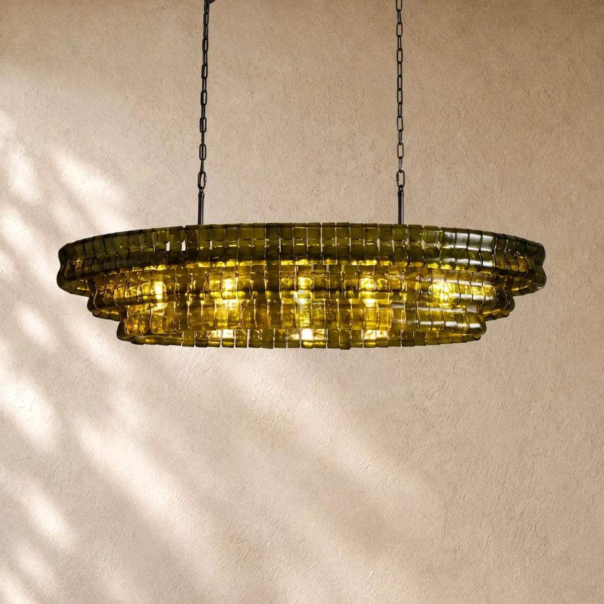 Ghiacci Oval Chandelier
