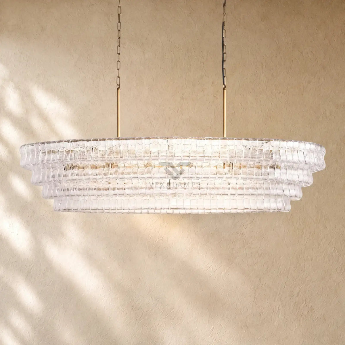 Ghiacci Oval Chandelier