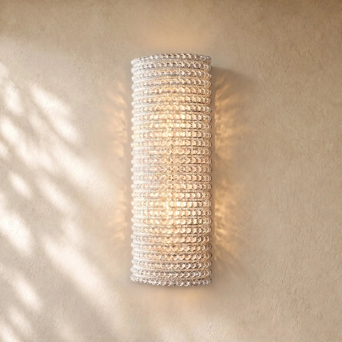 Halo Glass Sconce - 21’’ / Clear