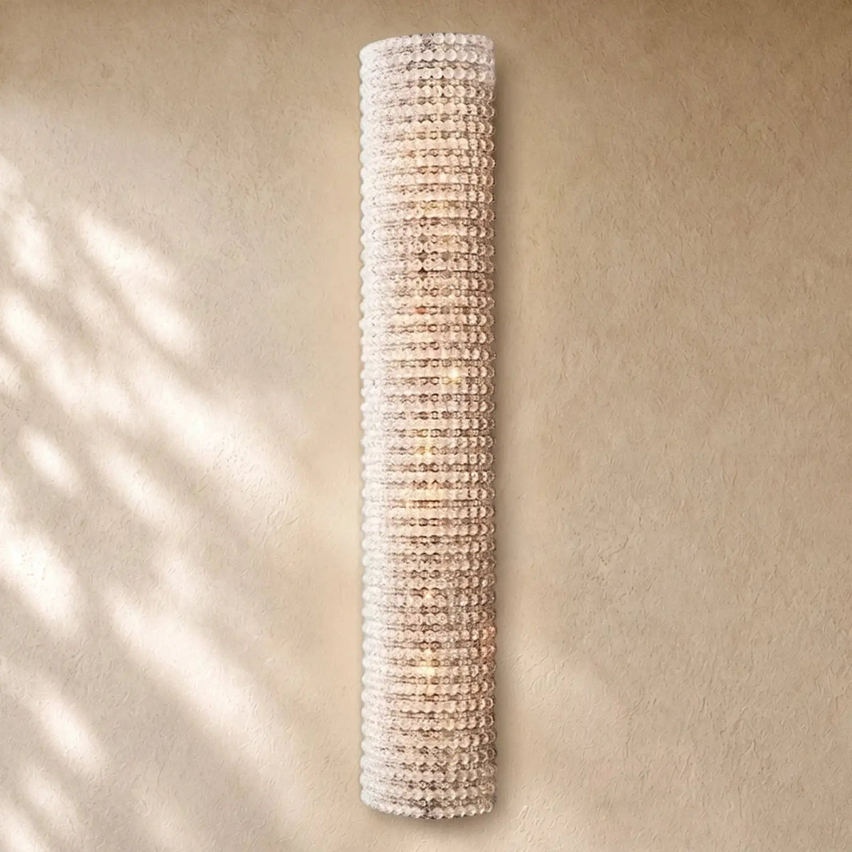 Halo Glass Sconce - 36’’ / Clear