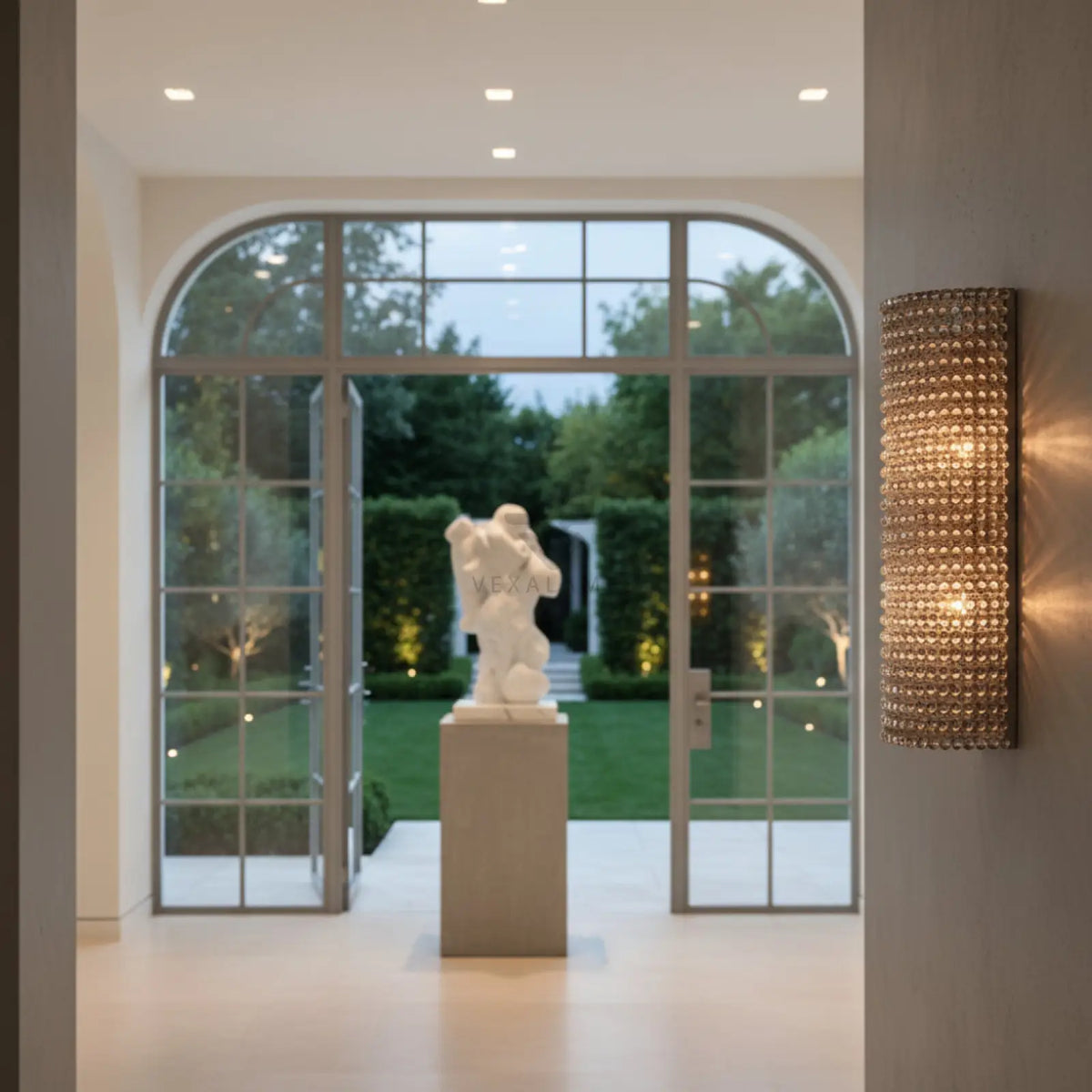 Halo Glass Sconce