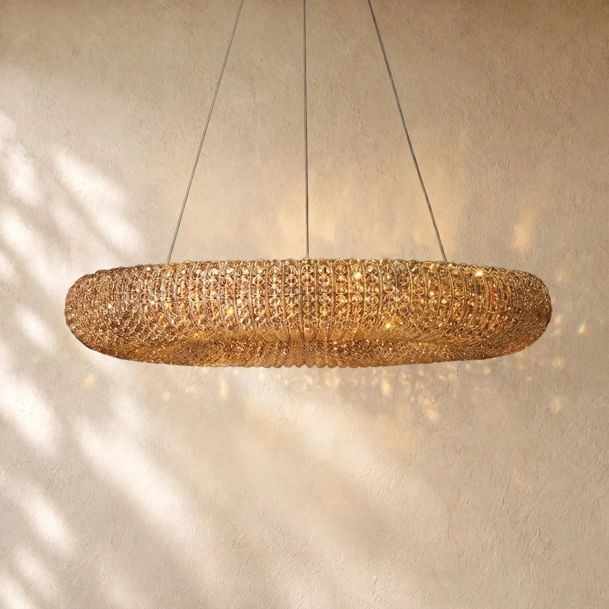 Halo Round Led Chandelier