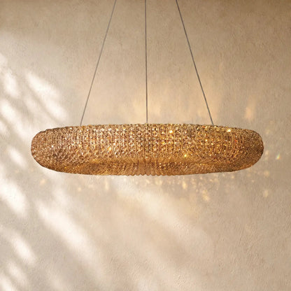 Halo Round Led Chandelier