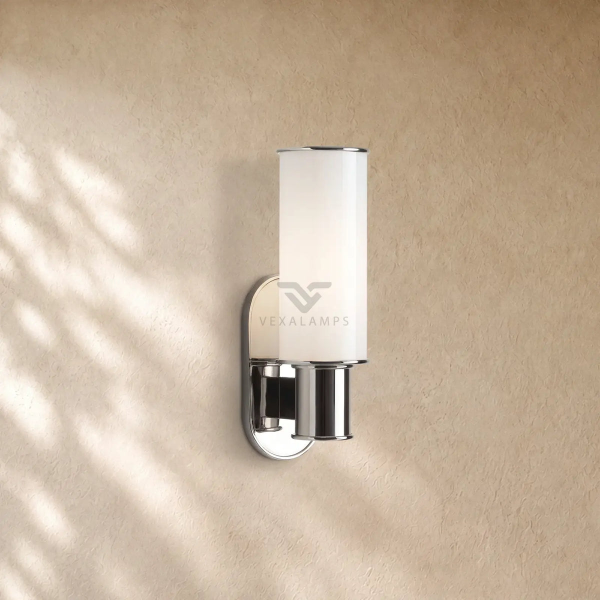 Harlins Milk Glass Wall Sconce