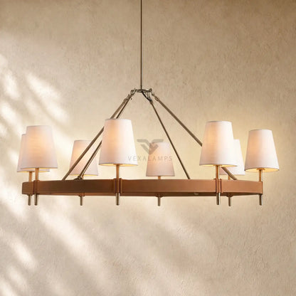 Hastin Round Chandelier 6/8/1O-Light