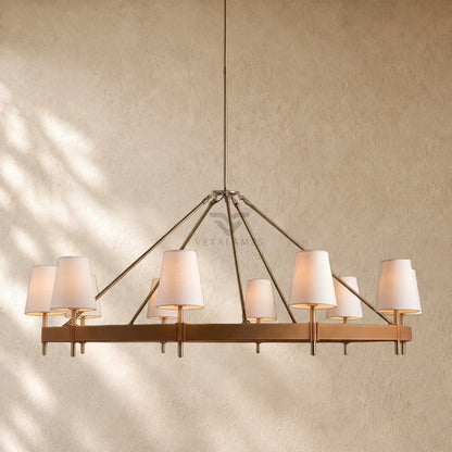 Hastin Round Chandelier 6/8/1O-Light