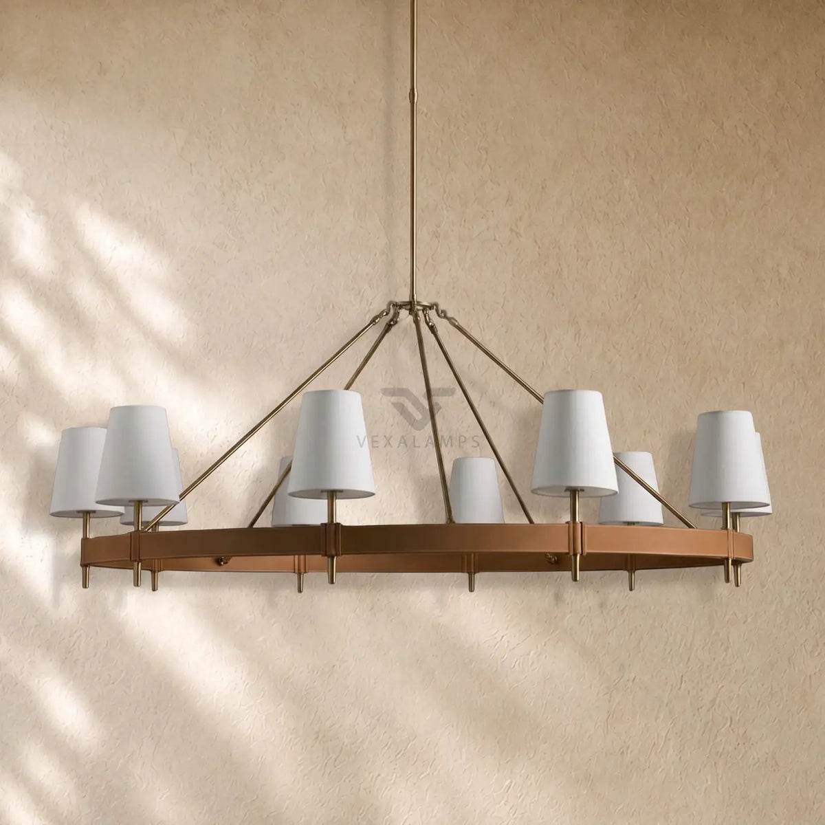 Hastin Round Chandelier 6/8/1O-Light
