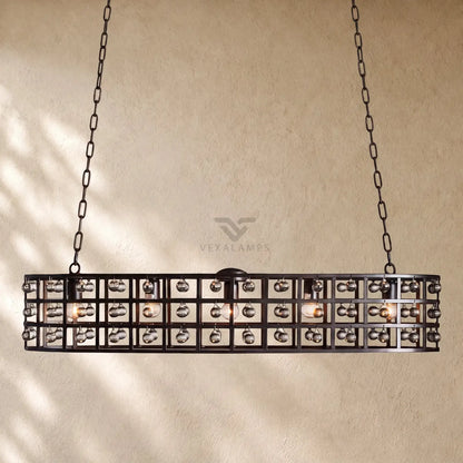 Le Cage Rectangular Chandelier