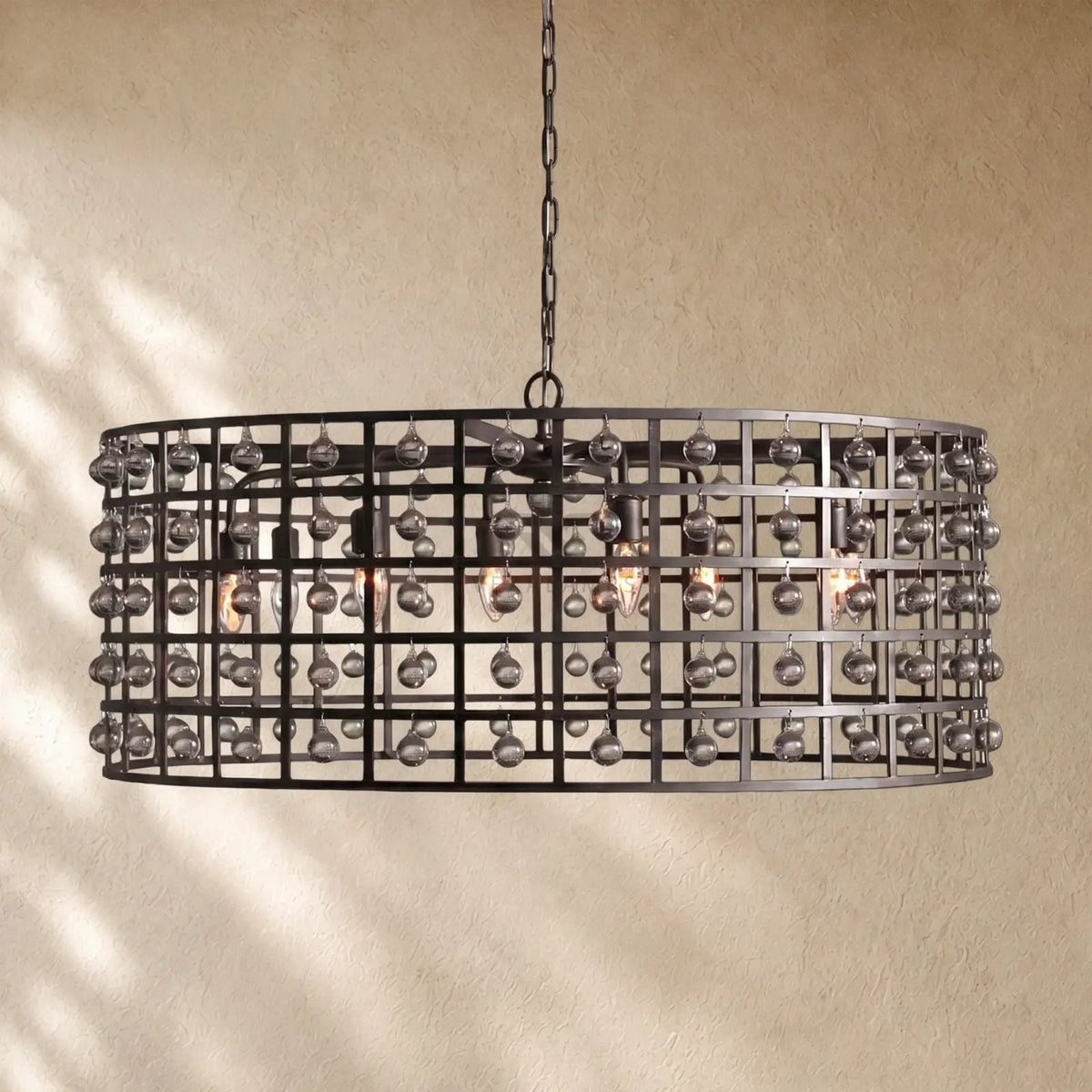Le Cage Round Chandelier