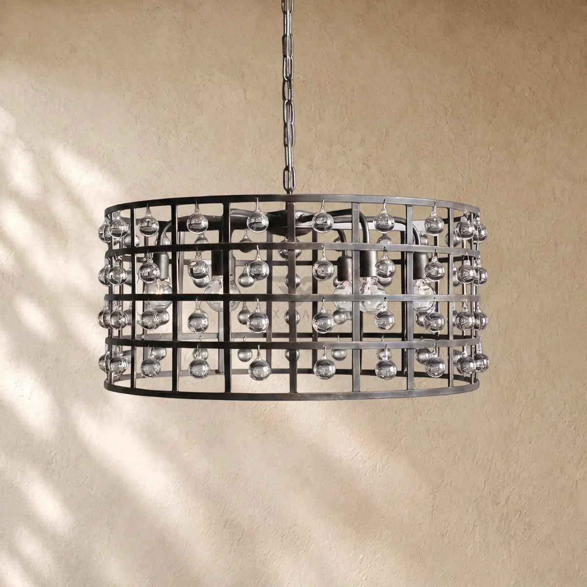 Le Cage Round Chandelier