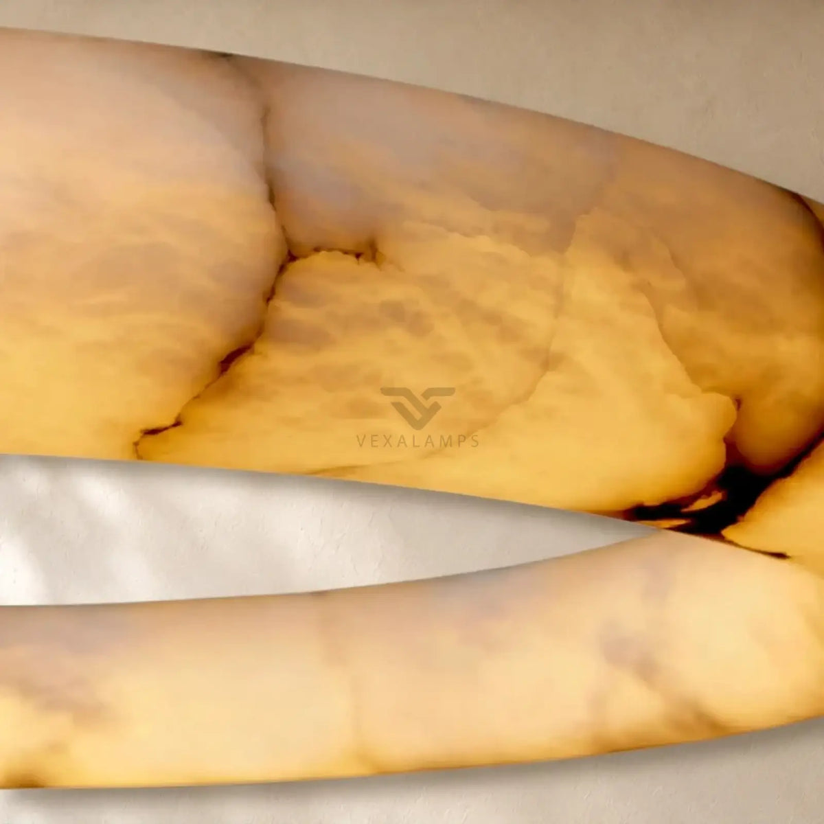 Livage Lisse Round Chandelier with Alabaster Shade
