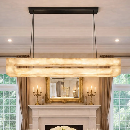 Livage Lueur Rectangular Chandelier - vexalamps