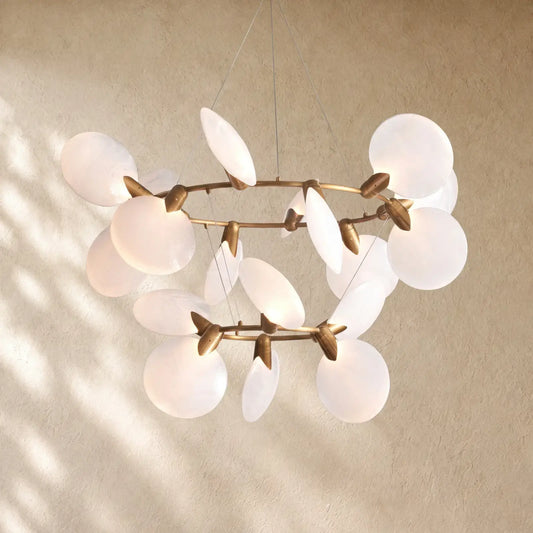 Lyle 2-Tiered Halo Chandelier