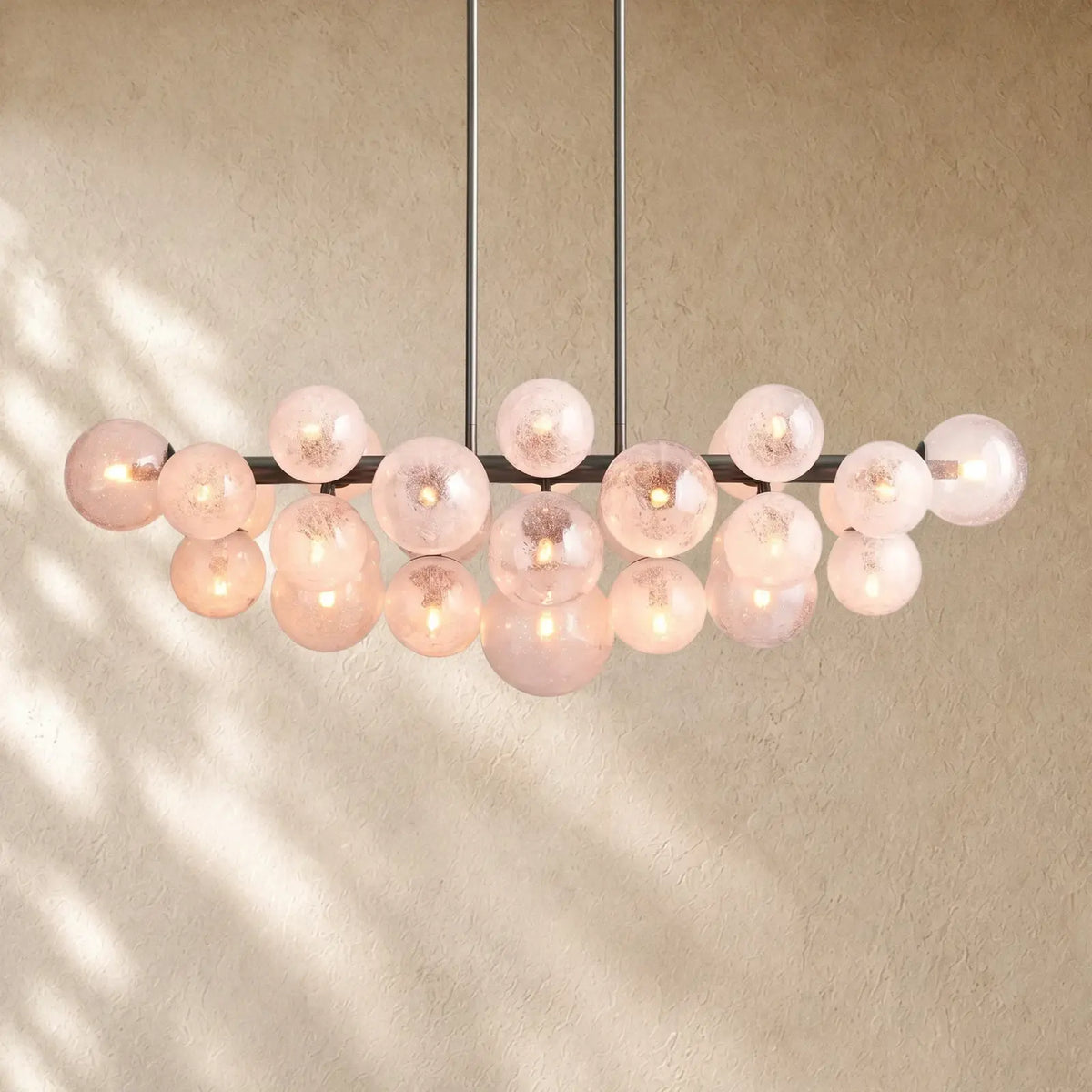 Mandozan Linear Chandelier - Black