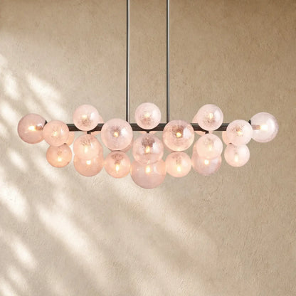 Mandozan Linear Chandelier - Black
