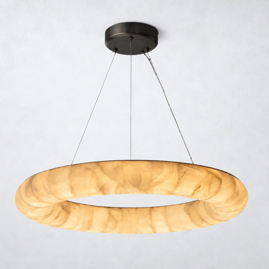 Marquise Lisa Round Chandelier 31″ - Bronze - Chandelier