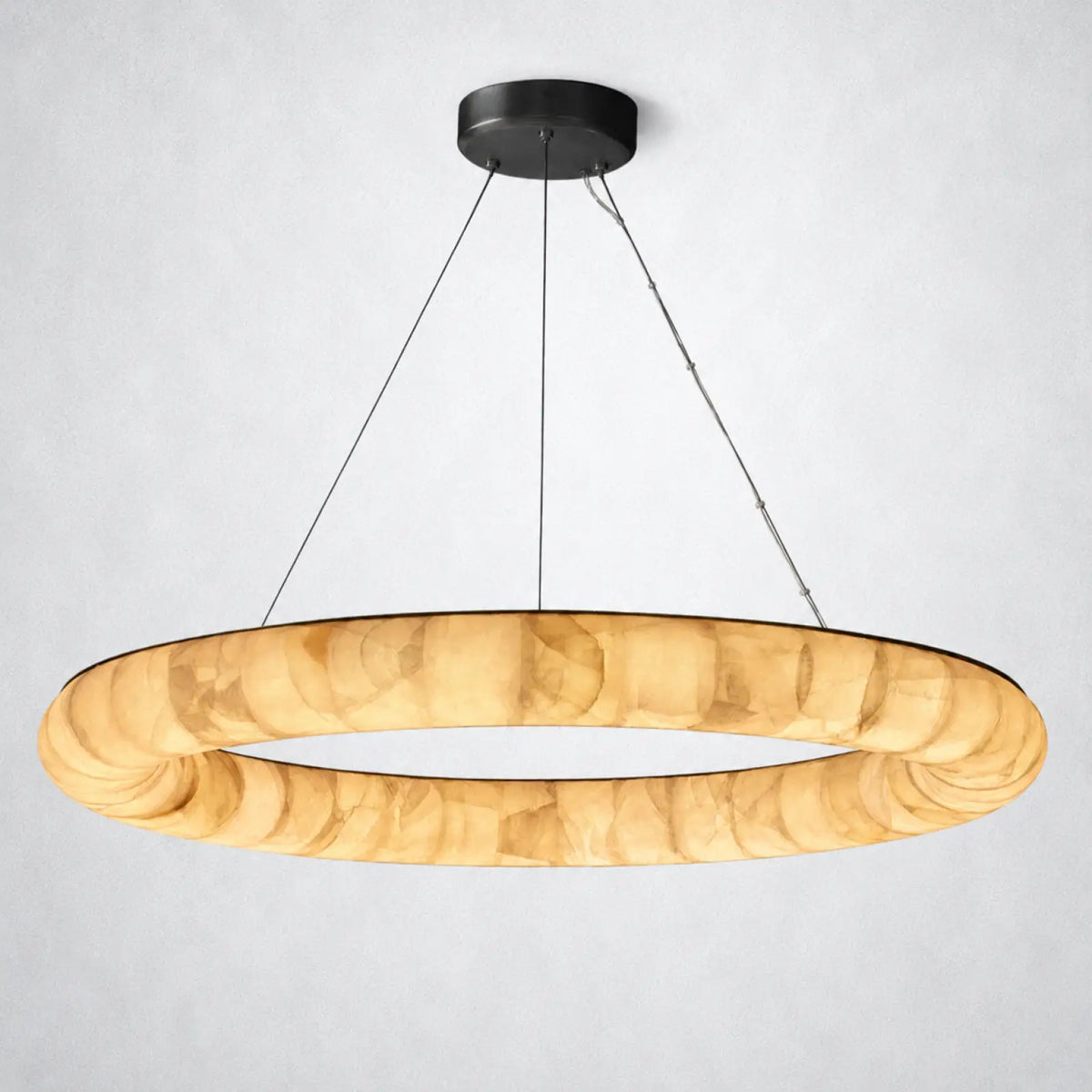 Marquise Lisa Round Chandelier 41″ - Bronze - Chandelier