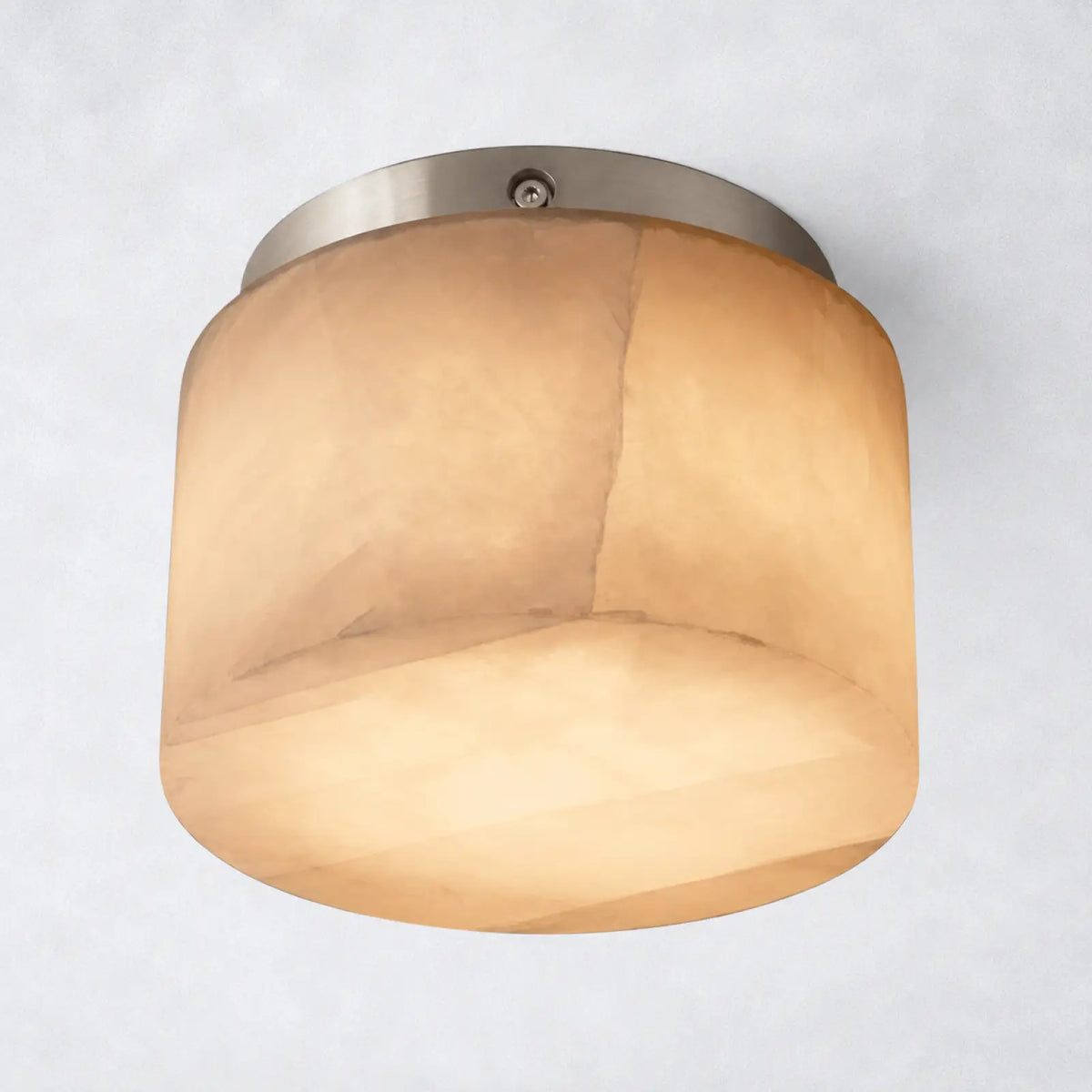 Marquise Round Flushmount 6’’10’’14’’ - Satin Nickel / 6’’ D - Flushmount