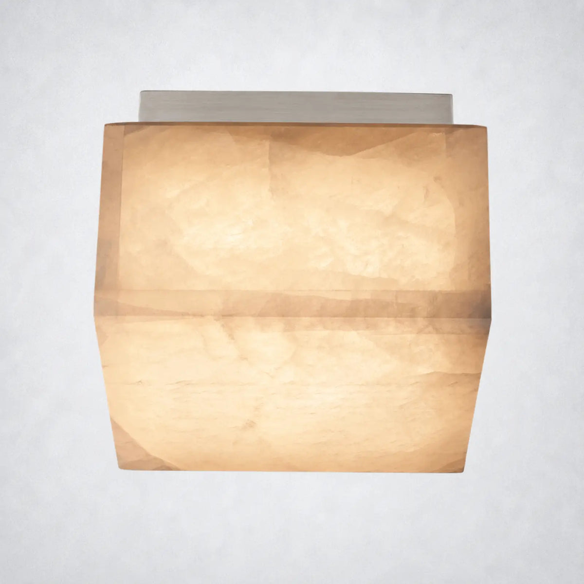 Marquise Square Flushmount 6’’10’’14’’ - Satin Nickel / 6’’ sq - Flushmount