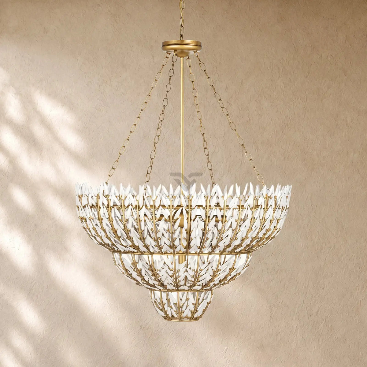 Morrigen Round Chandelier 34’’ 56’’D