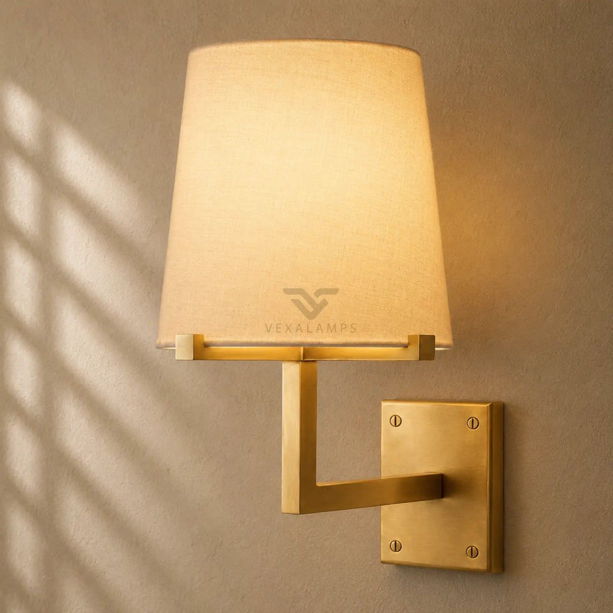 Pauillacia Fabric Shade Grand Sconce