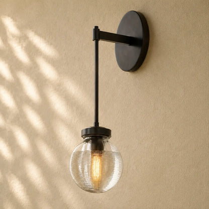 Pearly Sconce - Matte Black