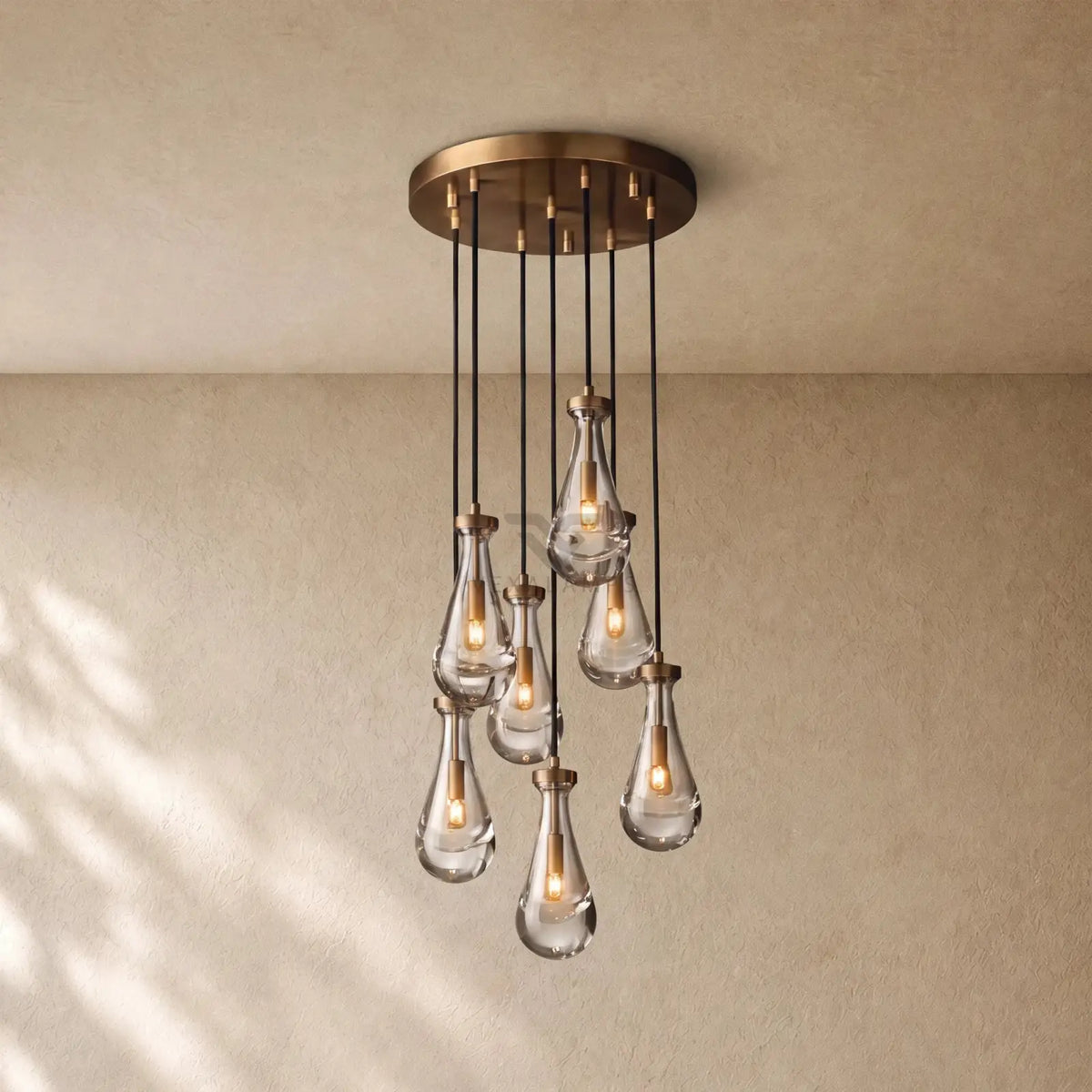 Raining Lighting Round Chandelier