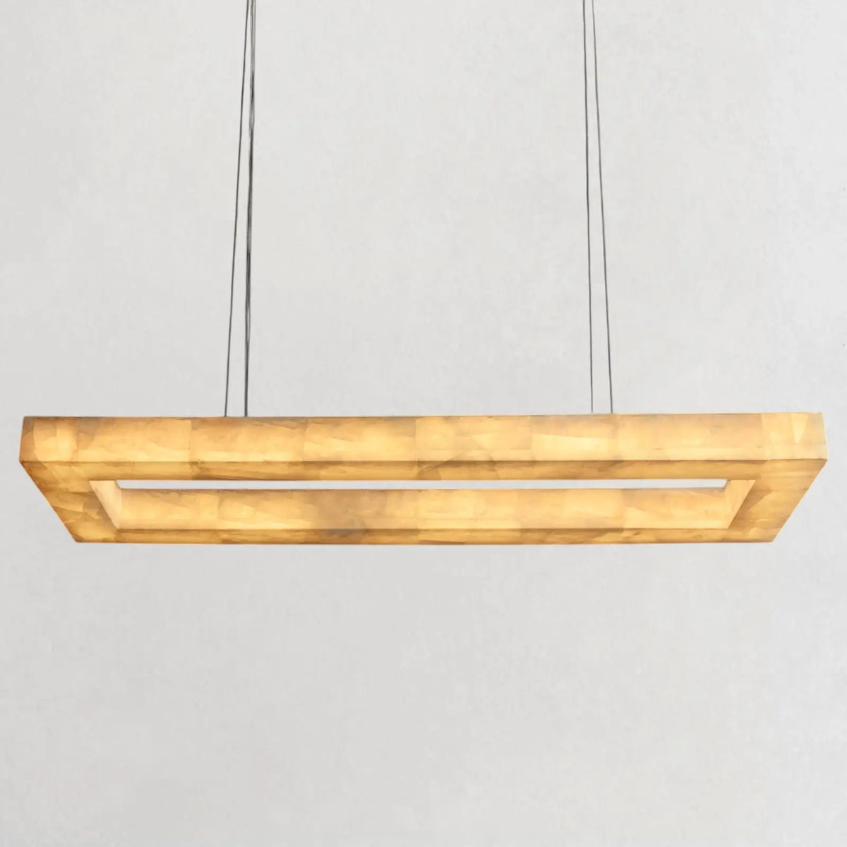 Rivaga Lueur Rectangular Chandelier - vexalamps
