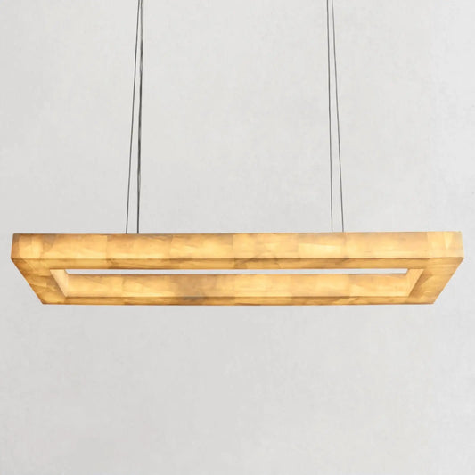 Rivaga Lueur Rectangular Chandelier - vexalamps