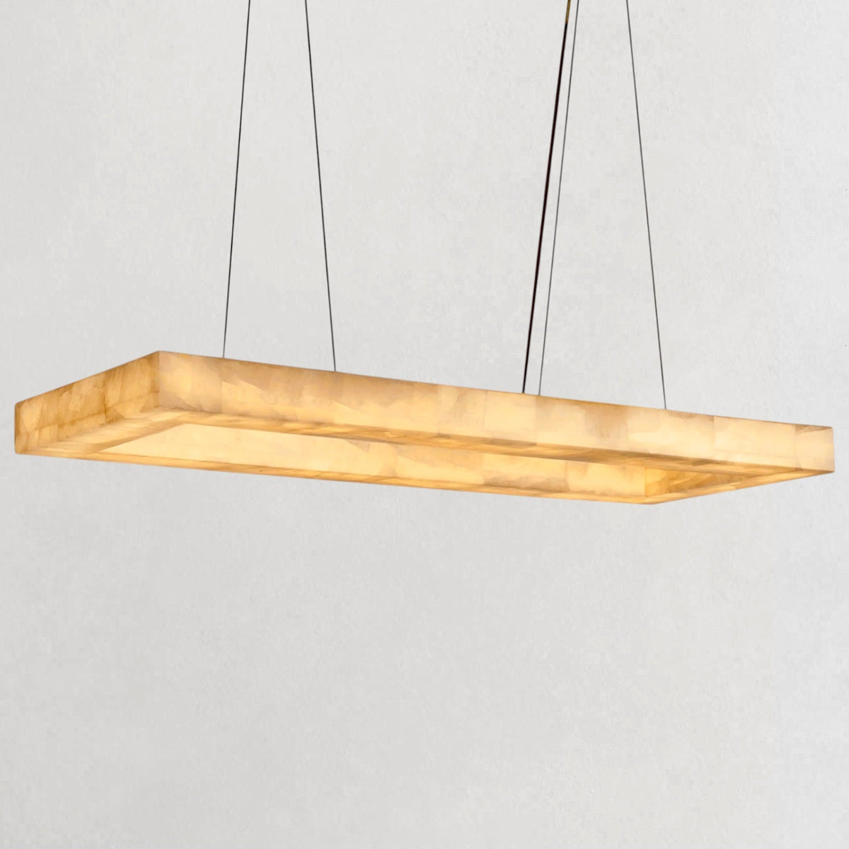 Rivaga Lueur Rectangular Chandelier - vexalamps