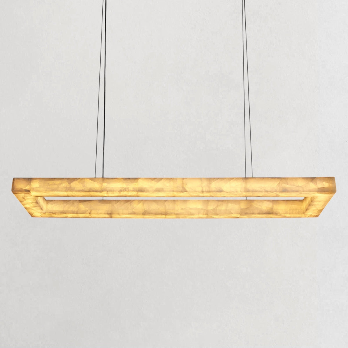 Rivaga Lueur Rectangular Chandelier - vexalamps