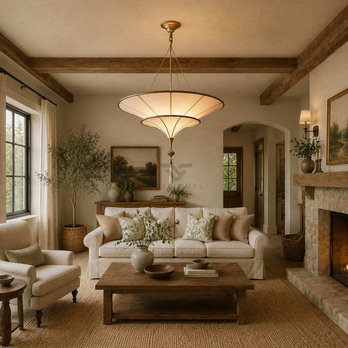 Schaheraza Two-Tiered Chandelier
