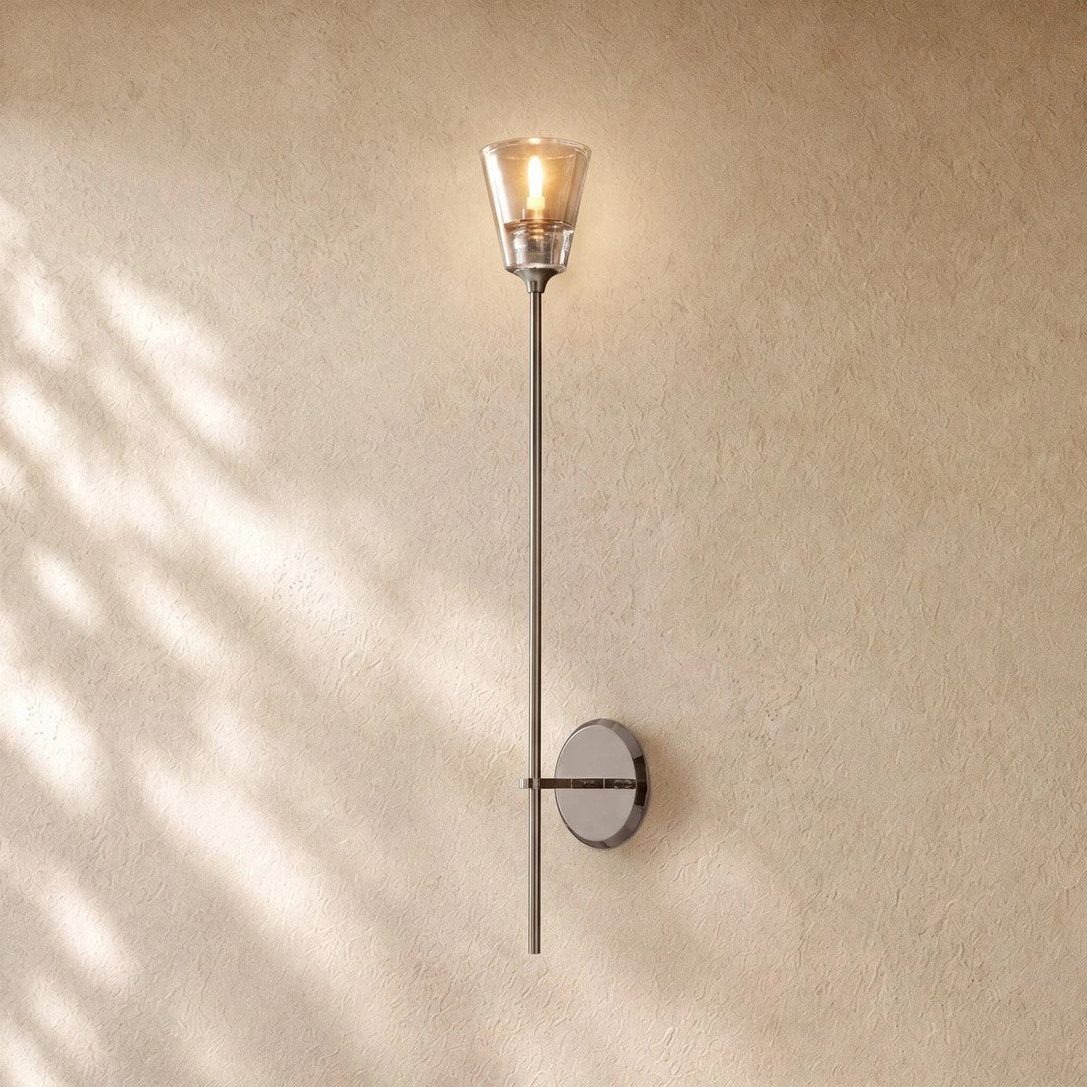 Torche De Verra Grand Sconce - Polished Nickel