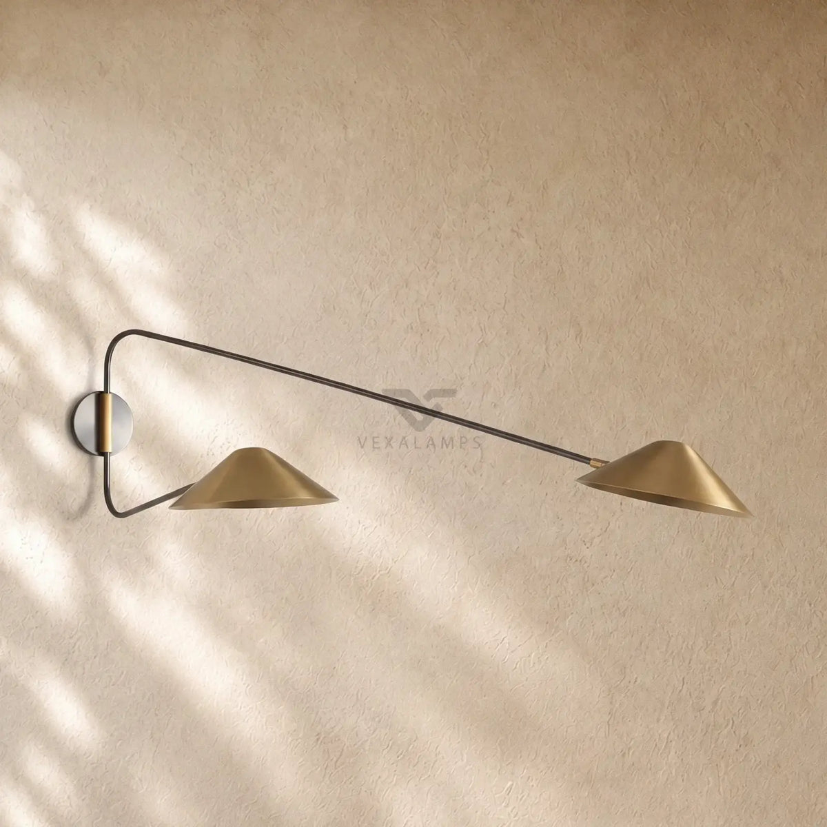 Simmsi Long Arm Double Sconce