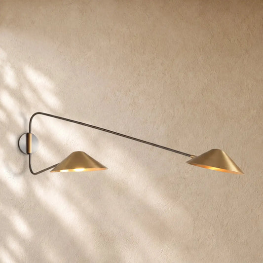 Simmsi Long Arm Double Sconce