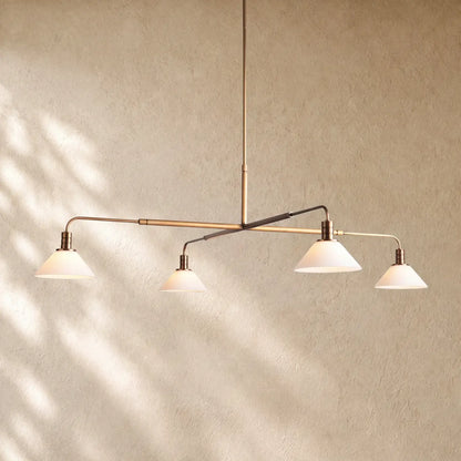 Theronm Glass Round Chandelier