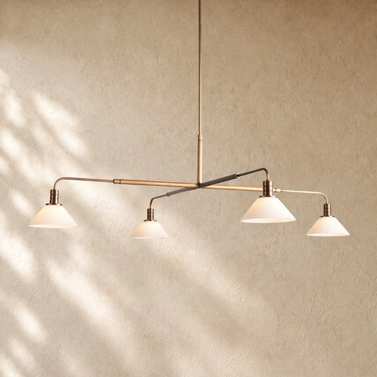 Theronm Glass Round Chandelier