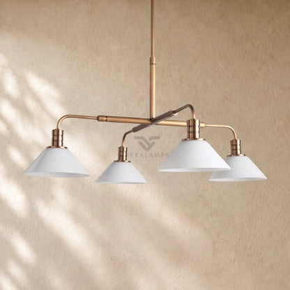 Theronm Glass Round Chandelier