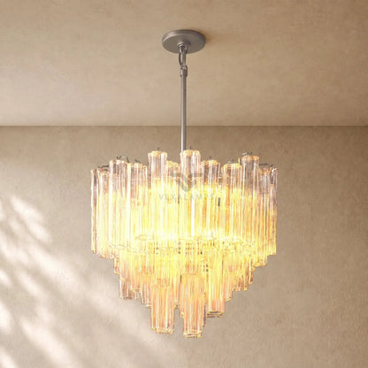 Tronchy Glass Round Chandelier