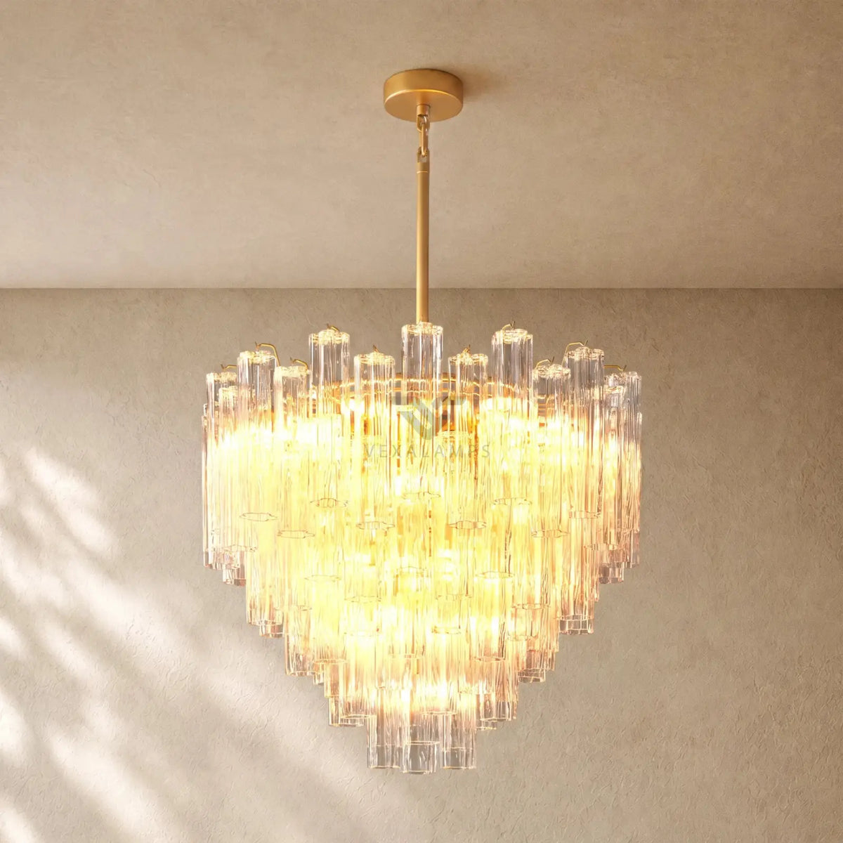 Tronchy Glass Round Chandelier
