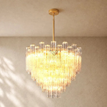 Tronchy Glass Round Chandelier