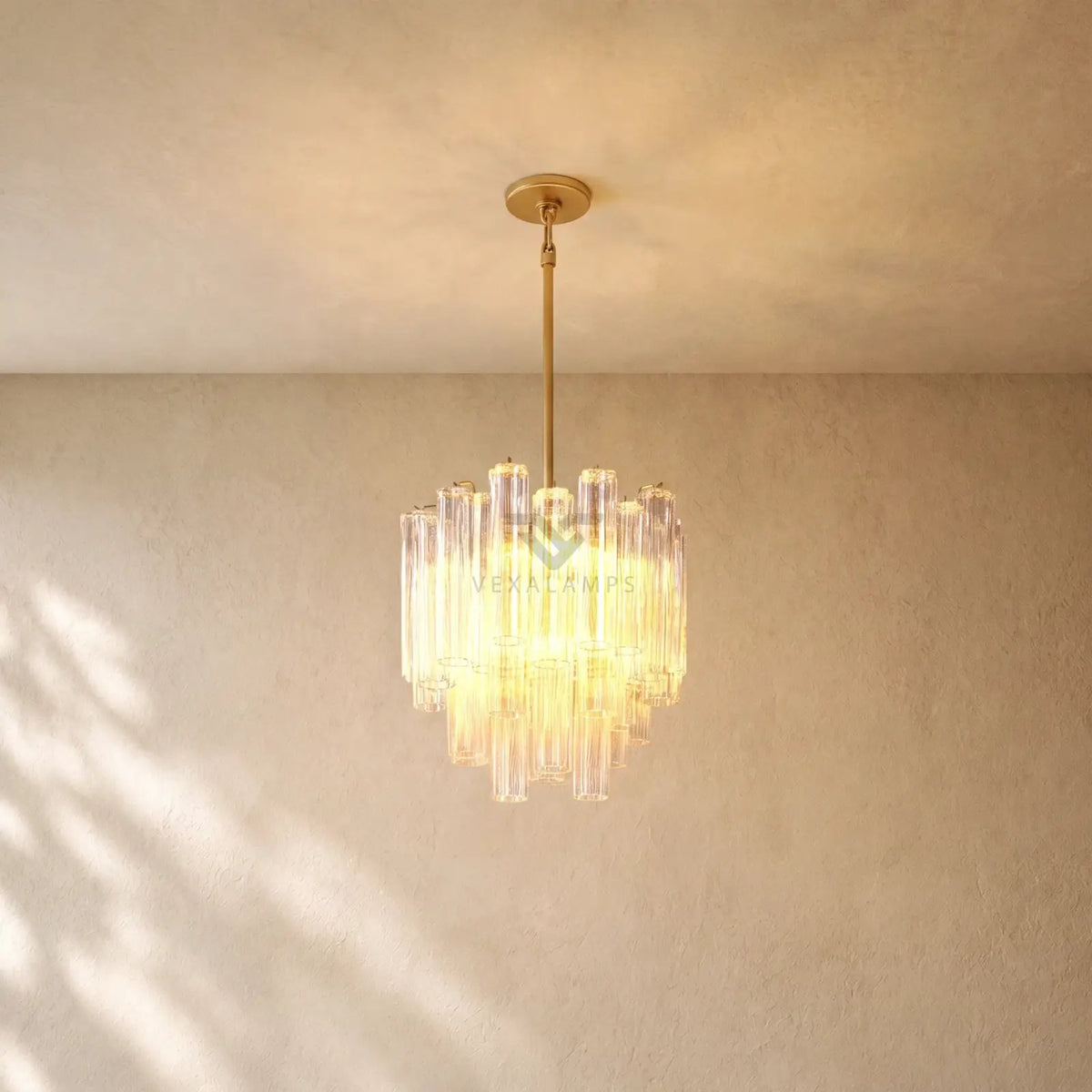 Tronchy Glass Round Chandelier