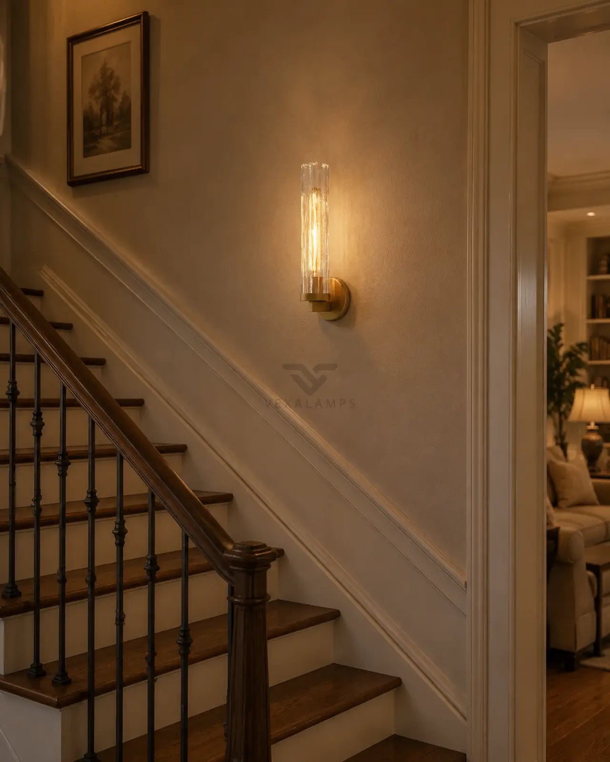 Tronchy Glass Sconce