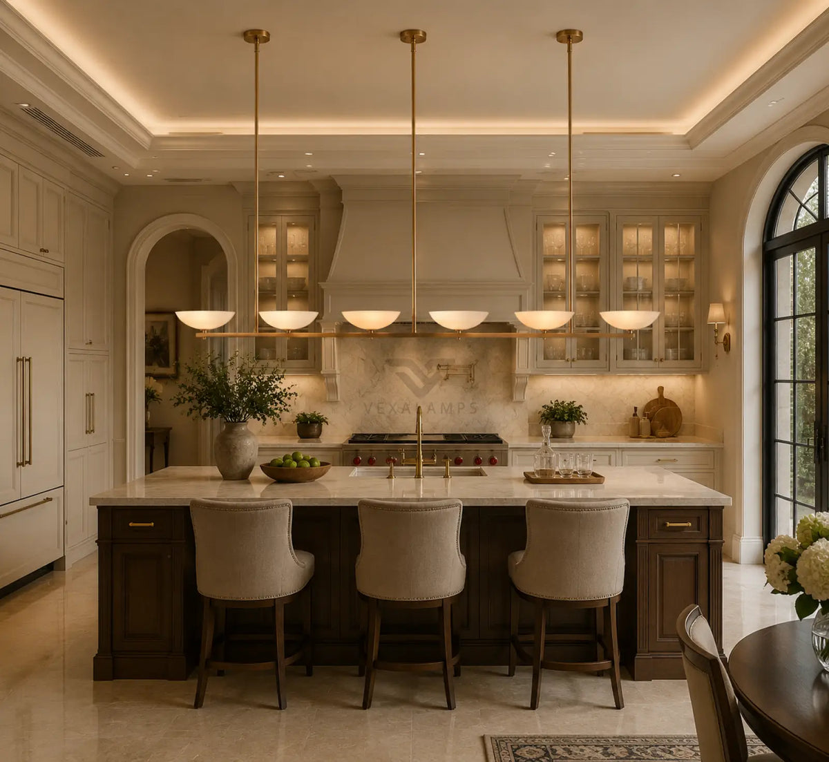 Vernat Linear Chandelier