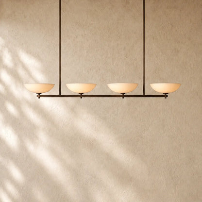 Vernat Linear Chandelier - Bronze / 60’’