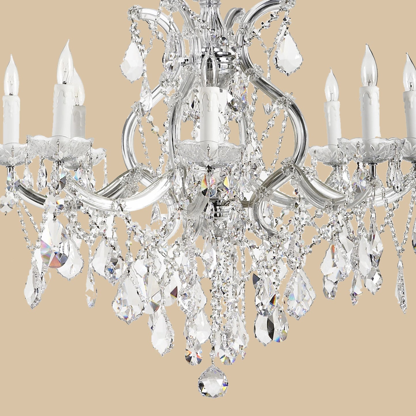 Aurelia Crystal Glass Chandelier