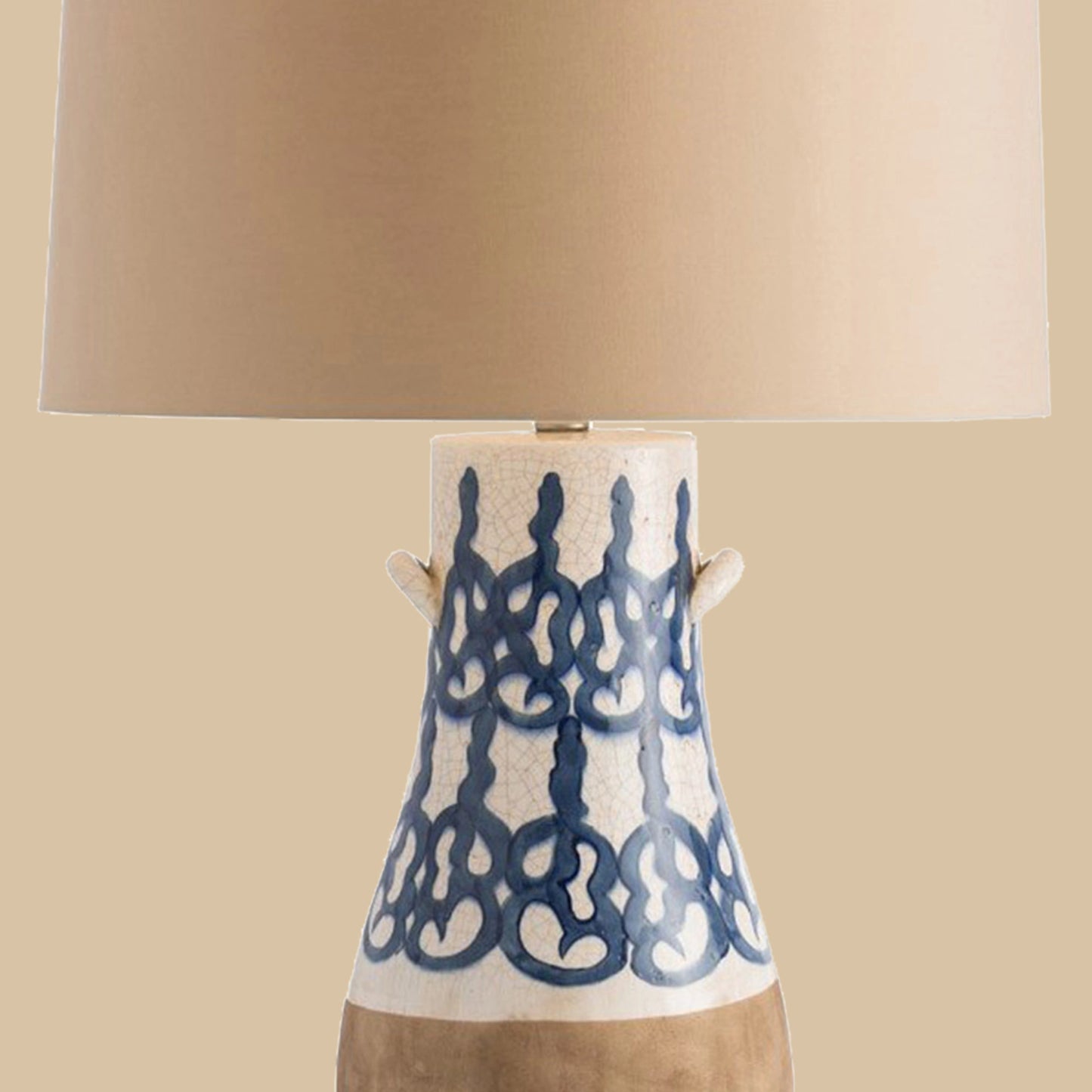 Maren Blue White Ceramic Table Lamp